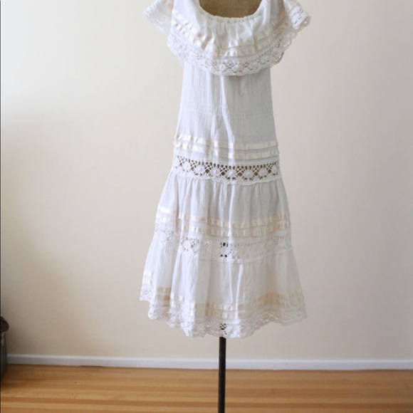 Vintage 70s Mexican Style Sundress - Picture 4 of 5